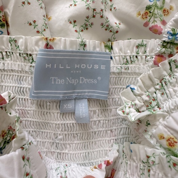 Hill House Home The Anjuli Nap Dress - Pastel Trellis Cotton - Picture 3 of 7